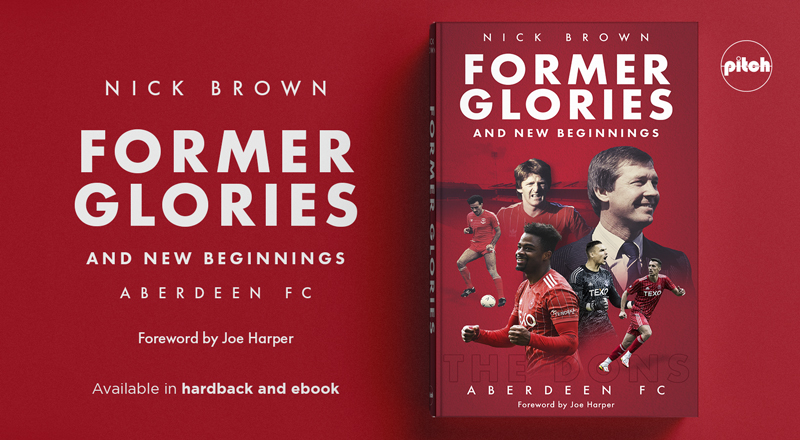 BOOK SIGNING AT ABERDEEN'S PITTODRIE