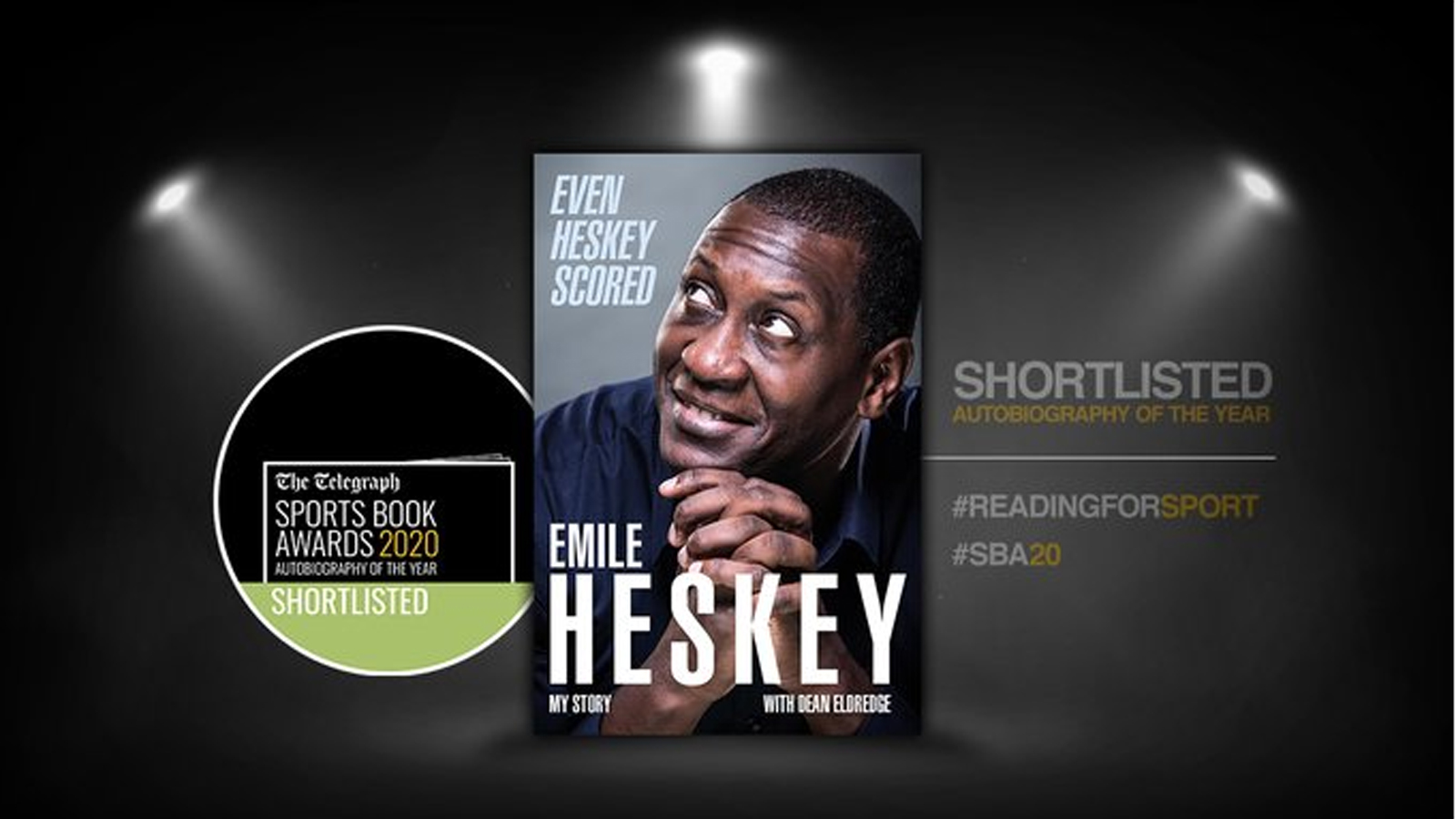 HESKEY ON SPORTS BOOK OF THE YEAR SHORTLIST