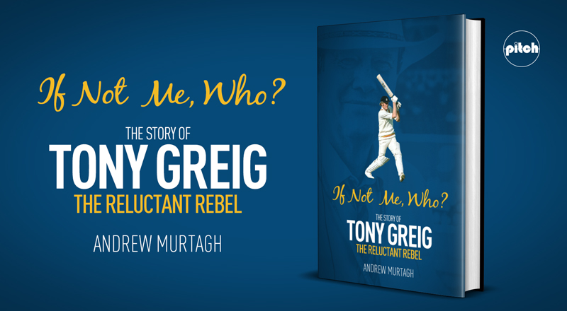 WATCH AGAIN TO Q&A ON TONY GREIG BIOGRAPHY