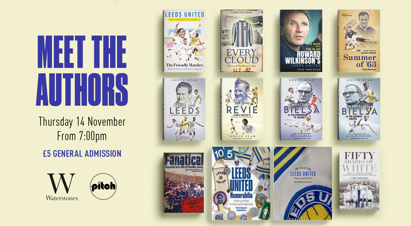 LEEDS UNITED EVENT AT WATERSTONES